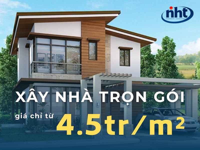 Xây dựng NHT đơn vị xây nhà trọn gói uy tín - chuyên nghiệp