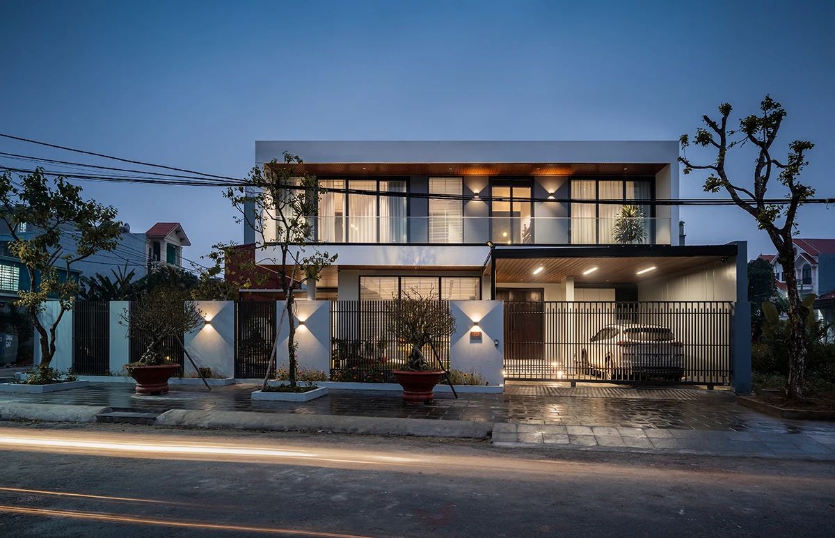Xây dựng cây xanh, tiểu cảnh nhỏ trước nhà